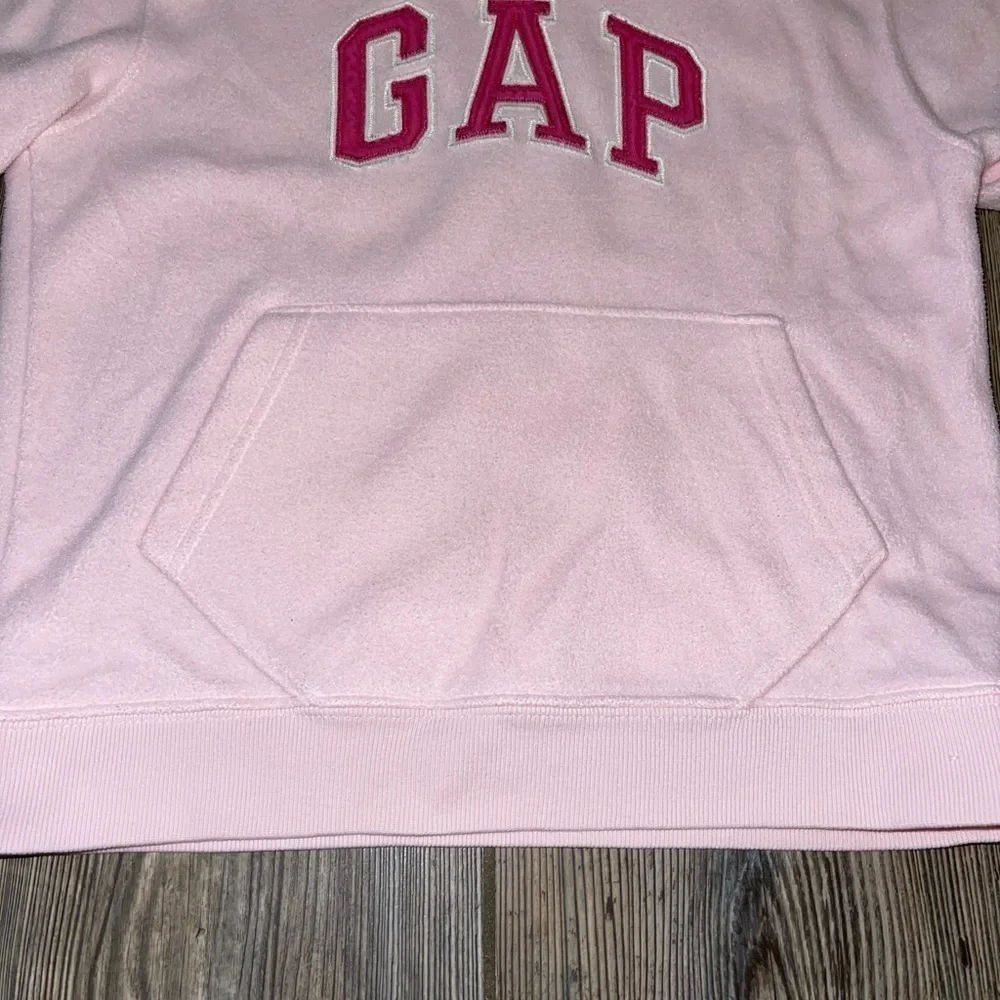Gap Logo Pink Hooded Sweater